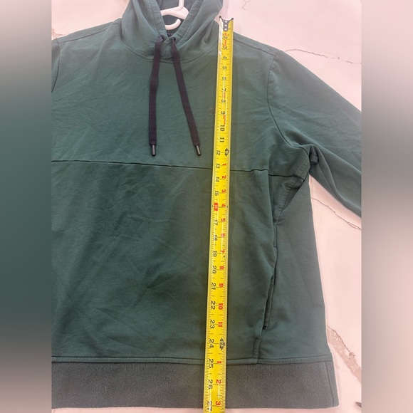 Tommy John Go Anywhere Hoodie Dark Forest Green Large FA22 Pullover - Picture 5 of 8